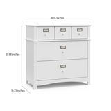 Graco® Story Customizable 3 Drawer Chest.