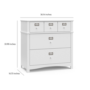Graco white dresser outlet