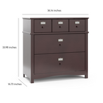 Graco® Story Customizable 3 Drawer Chest.