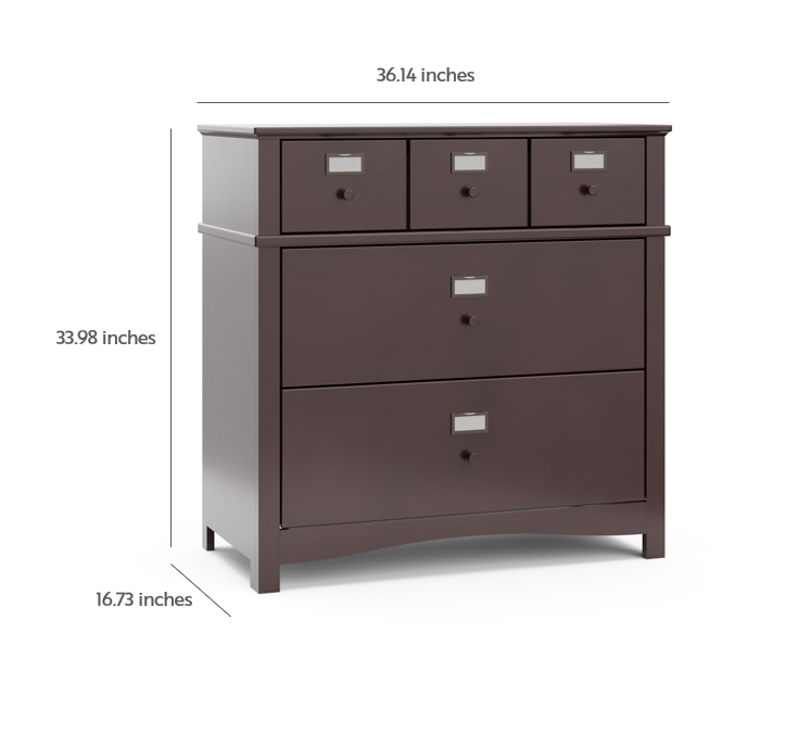 Graco® Story Customizable 3 Drawer Chest.