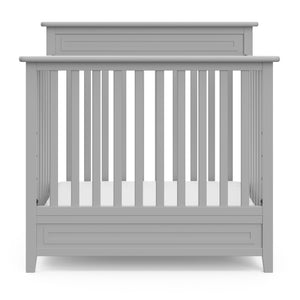 pebble gray crib