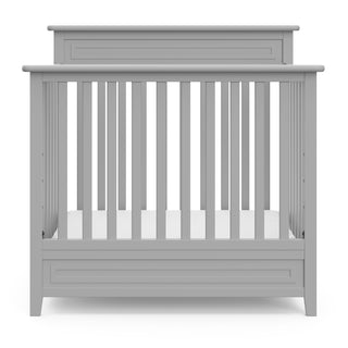 pebble gray crib