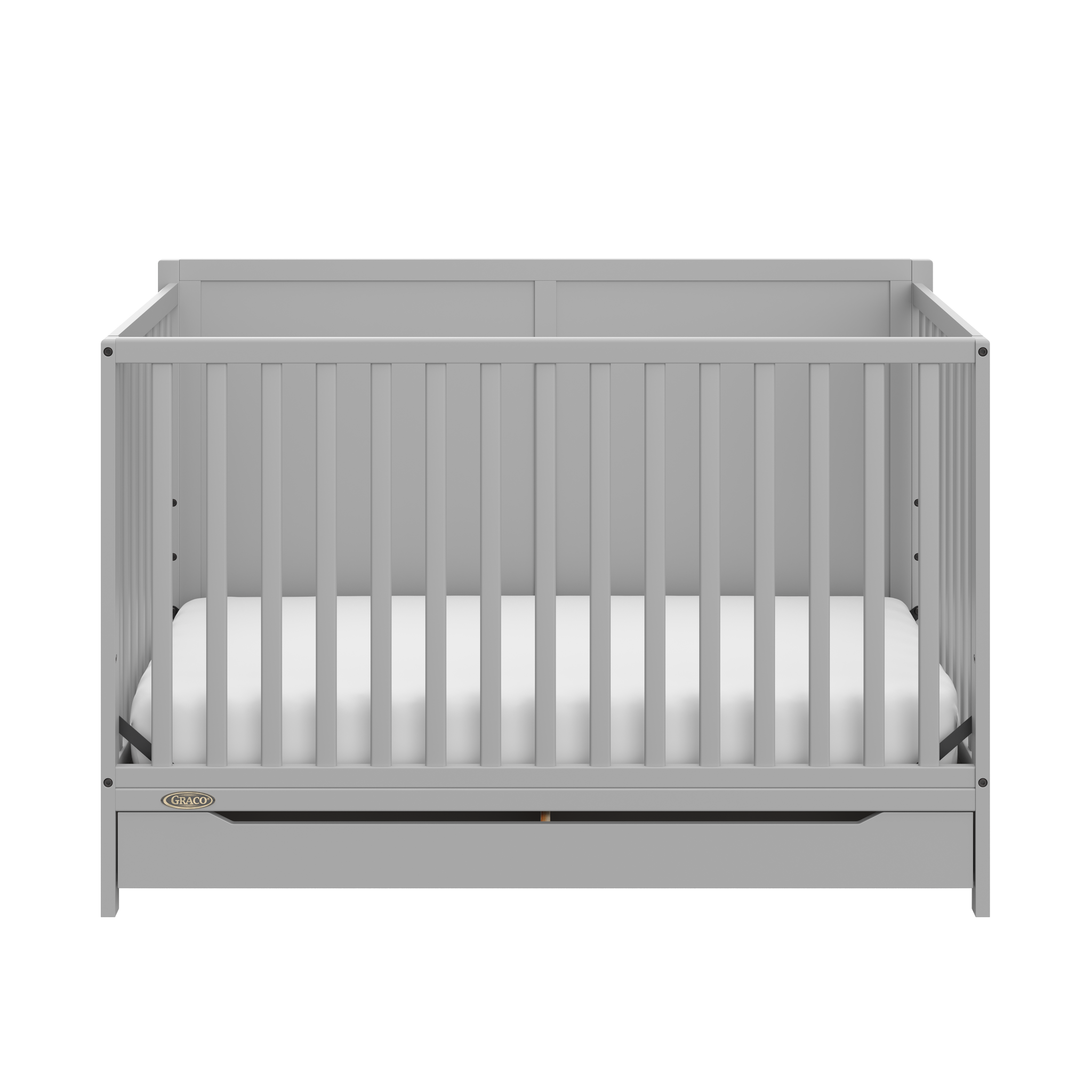 Baby crib deals grey color