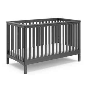  gray crib angled