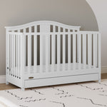 Graco® Solano® 4-in-1 Convertible Crib with Drawer.