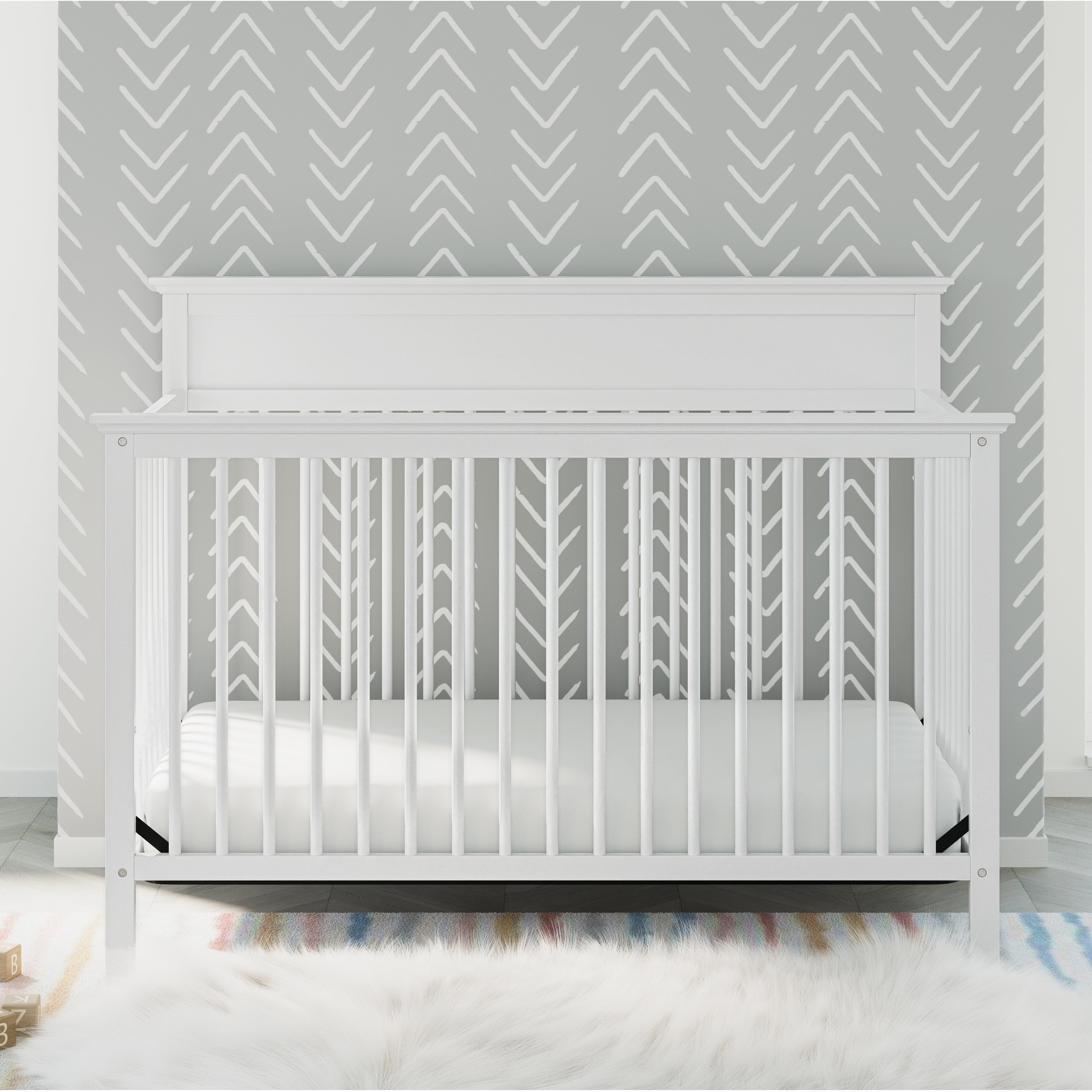 Storkcraft® Horizon 5-in-1 Convertible Crib.