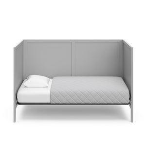 pebble gray in toddler bed conversion