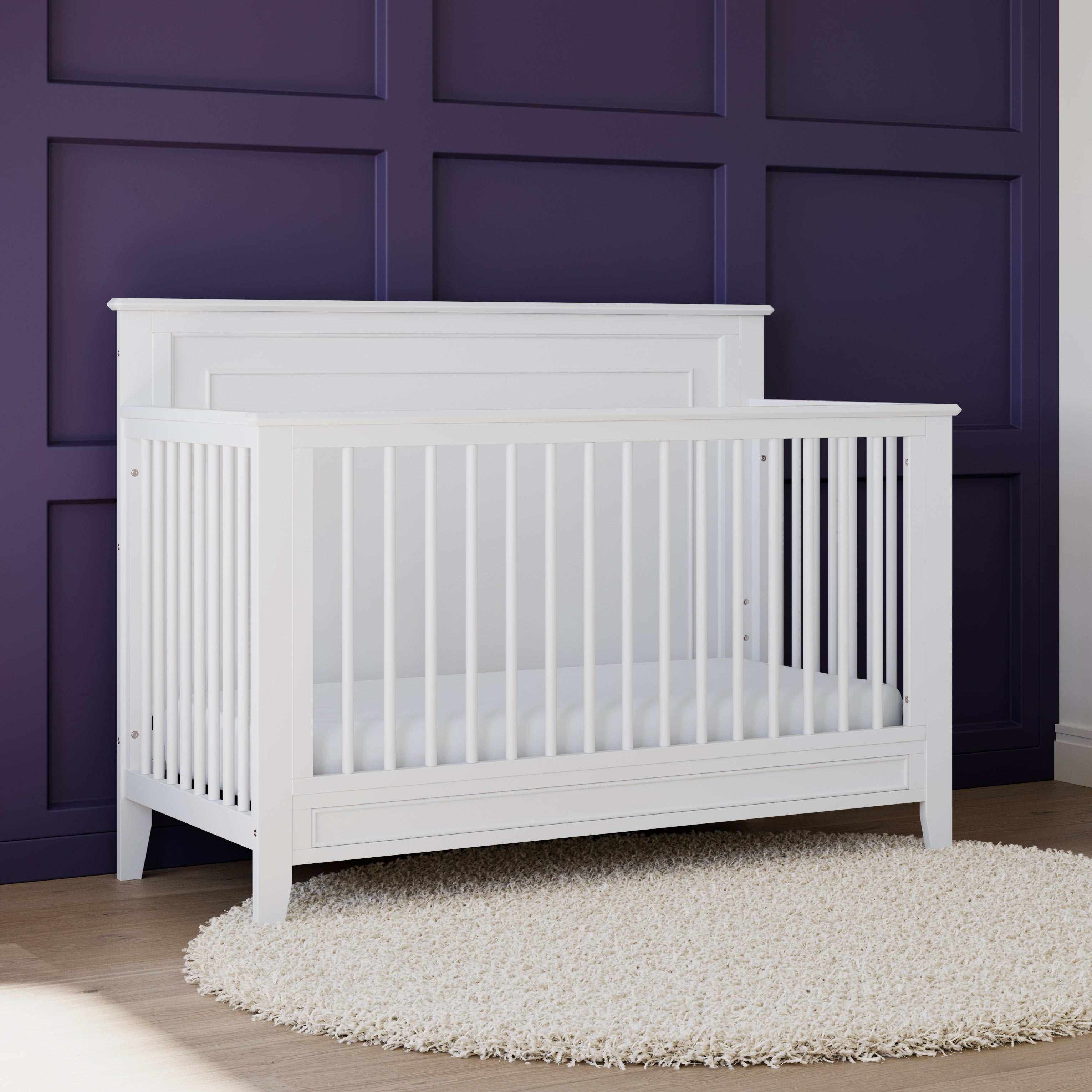 Storkcraft® Solstice 5-in-1 Convertible Crib.