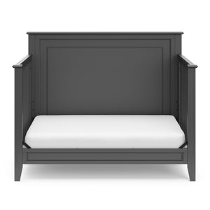 gray in toddler bed conversion 