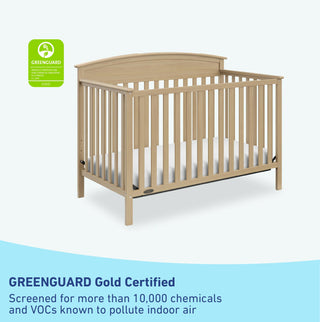 GREENGUARD Gold Certified driftwood crib 