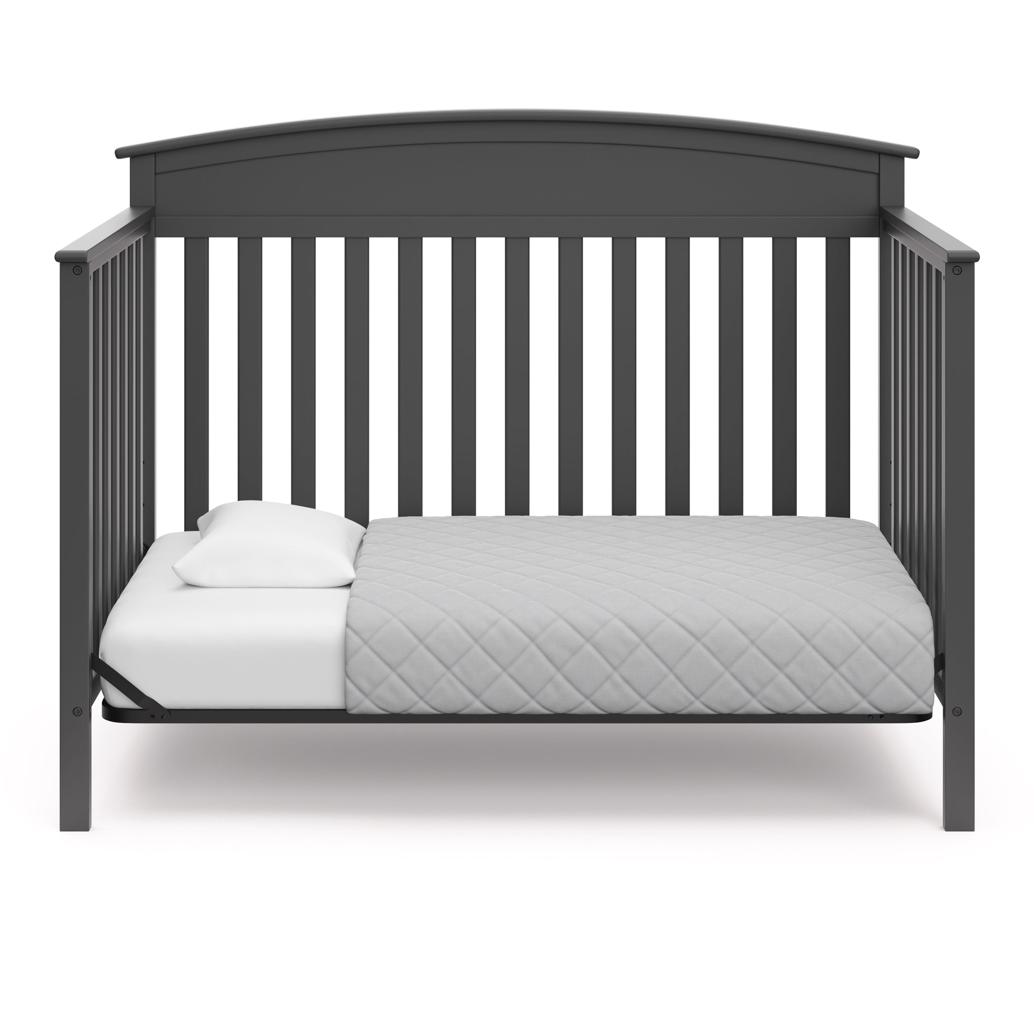 gray in toddler bed conversion