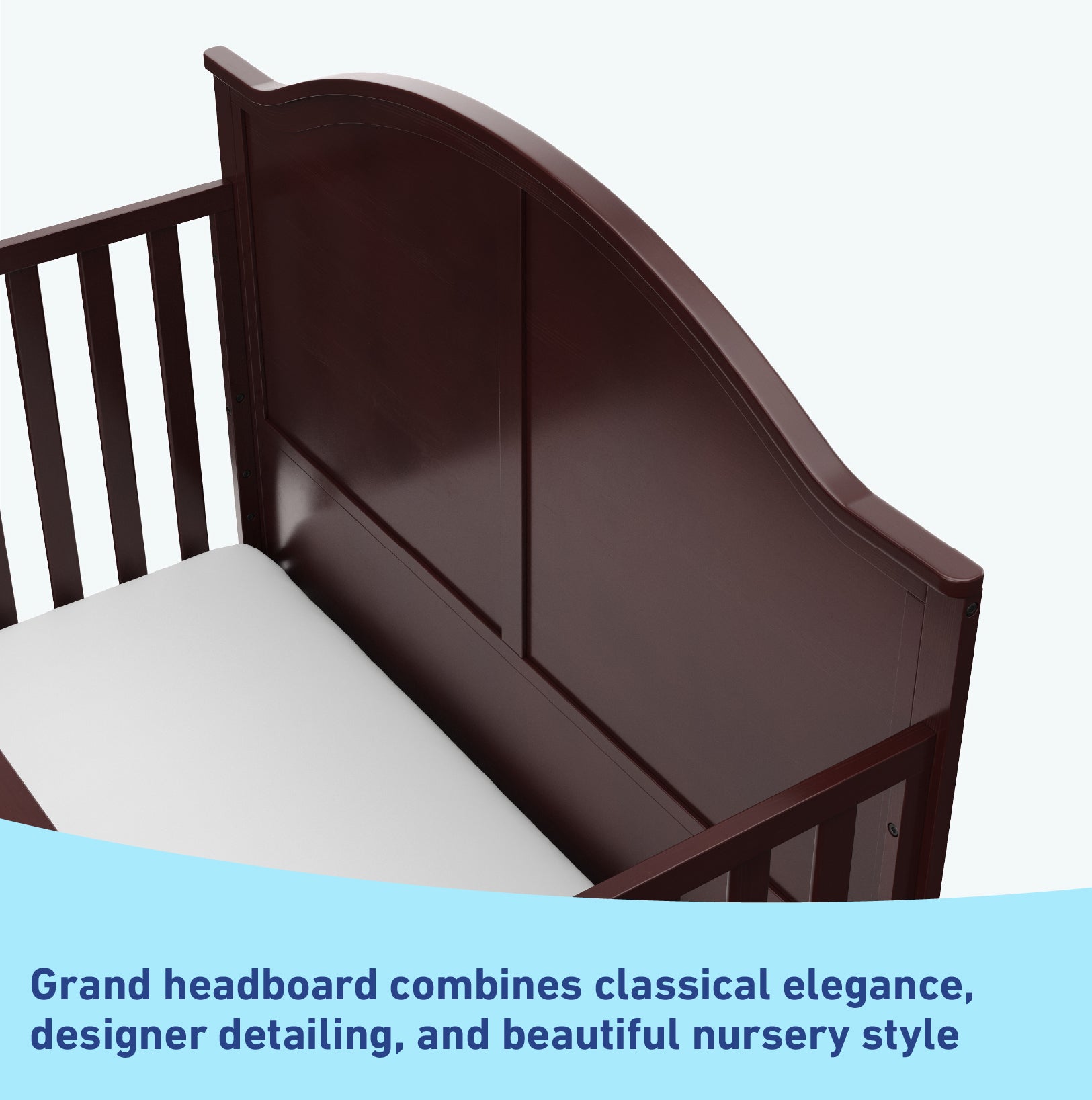 Graco® Wilfred 5-in-1 Convertible Crib.