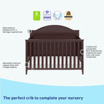 Graco® Wilfred 5-in-1 Convertible Crib.