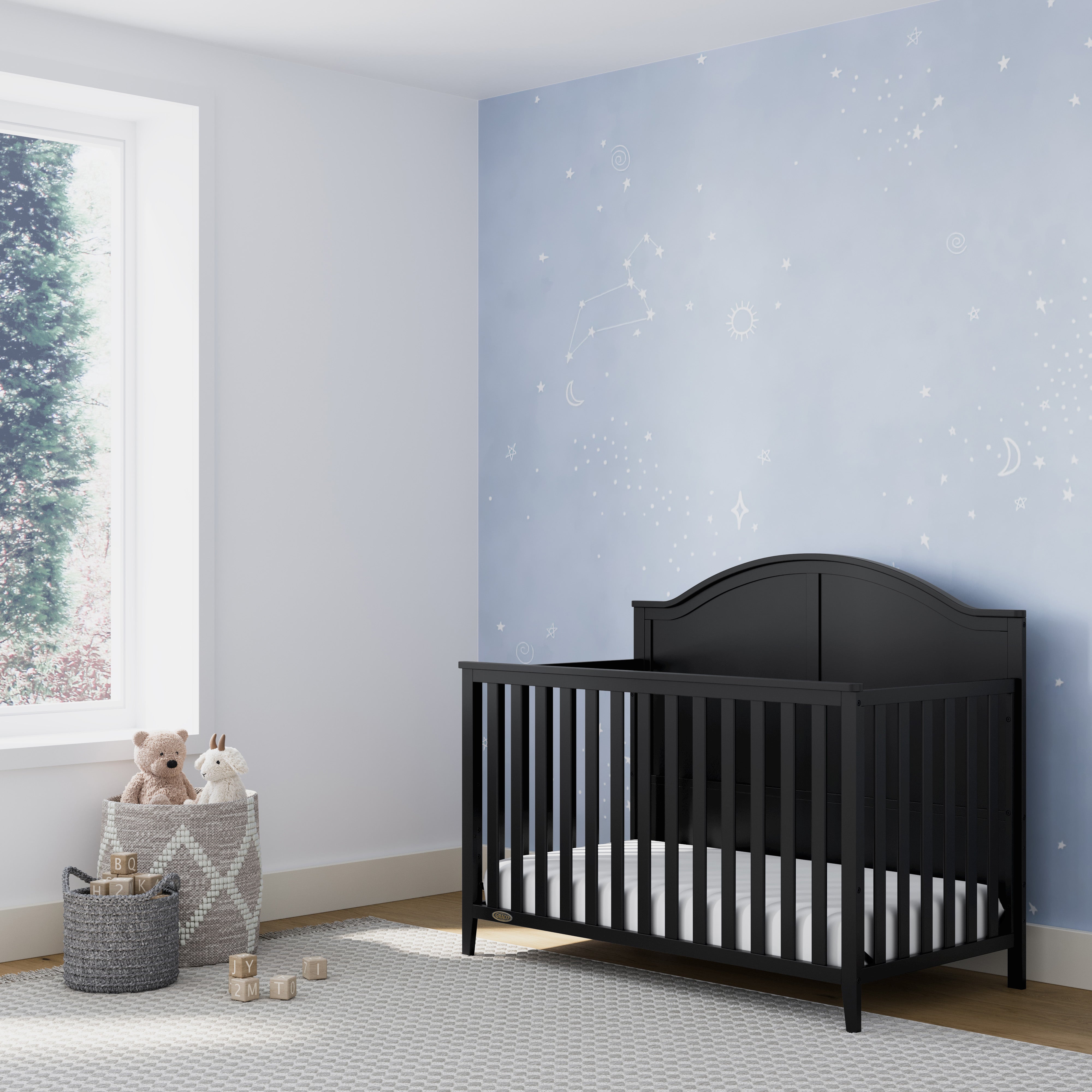 Graco® Wilfred 5-in-1 Convertible Crib.