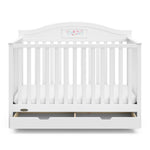 Graco® Story Customizable 5-in-1 Convertible Crib with Drawer.