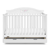 Graco® Story Customizable 5-in-1 Convertible Crib with Drawer.