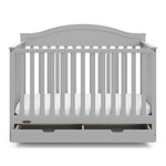 Graco® Story Customizable 5-in-1 Convertible Crib with Drawer.