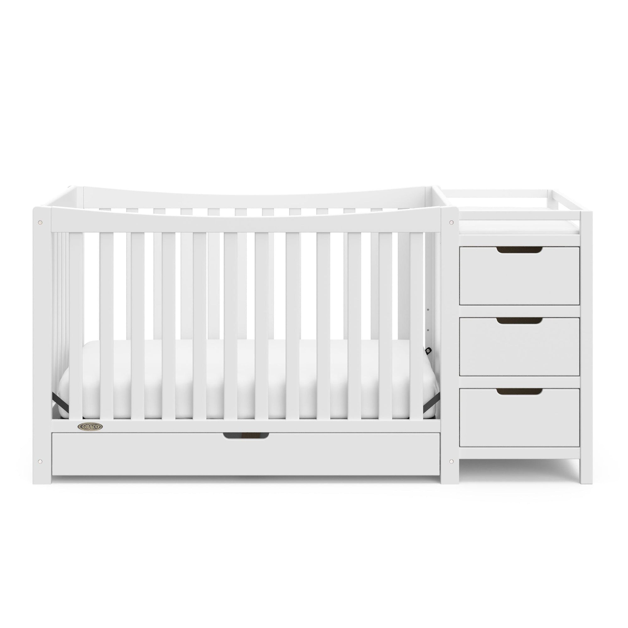 Graco® Remi™ 4-in-1 Convertible Crib and Changer with Drawer – Storkcraft