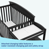 Graco® Benton 4-in-1 Convertible Crib and Changer.