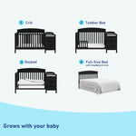 Graco® Benton 4-in-1 Convertible Crib and Changer.
