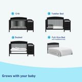 Graco® Benton 4-in-1 Convertible Crib and Changer.