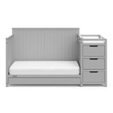 Graco® Hadley 5-in-1 Convertible Crib & Changer with Drawer.