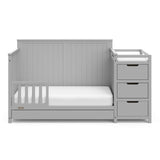 Graco® Hadley 5-in-1 Convertible Crib & Changer with Drawer.