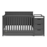 Graco® Hadley 5-in-1 Convertible Crib & Changer with Drawer.
