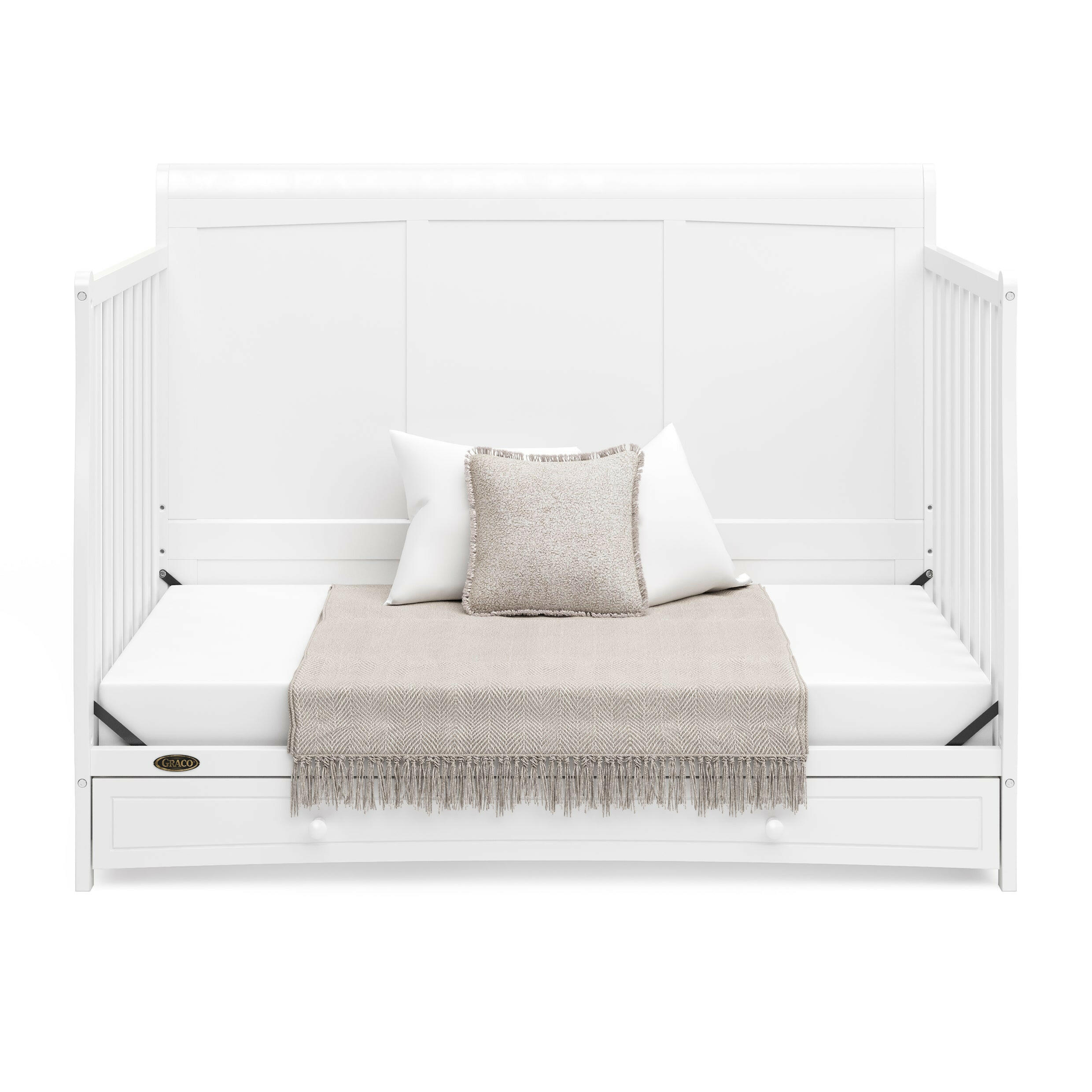 Graco® Asheville 4-in-1 Convertible Crib with Drawer.
