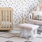 Storkcraft® Premium Hoop® Glider & Ottoman.