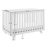 Storkcraft® Beckett® 3-in-1 Convertible Crib.