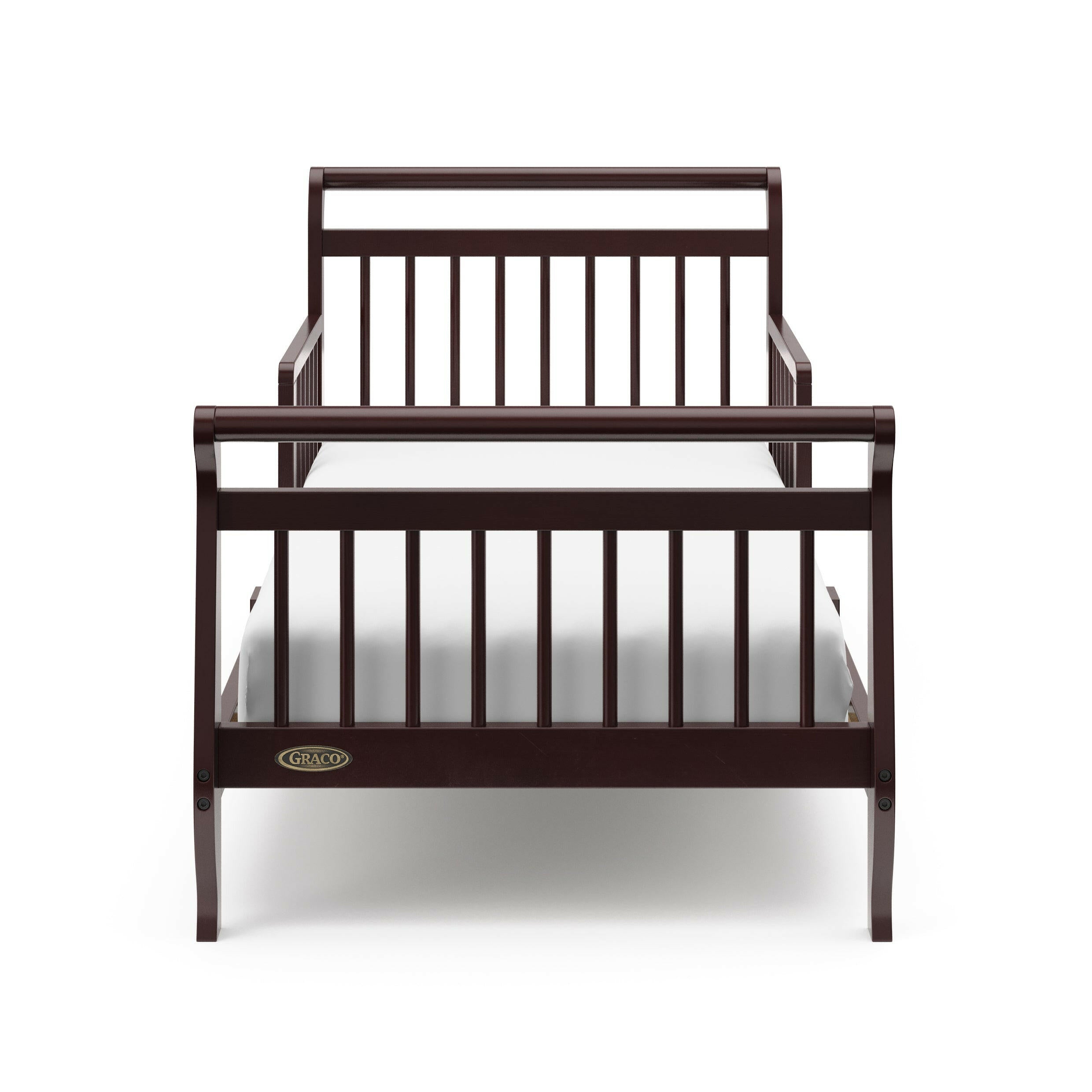 Graco® Classic Sleigh Toddler Bed with Guardrails.