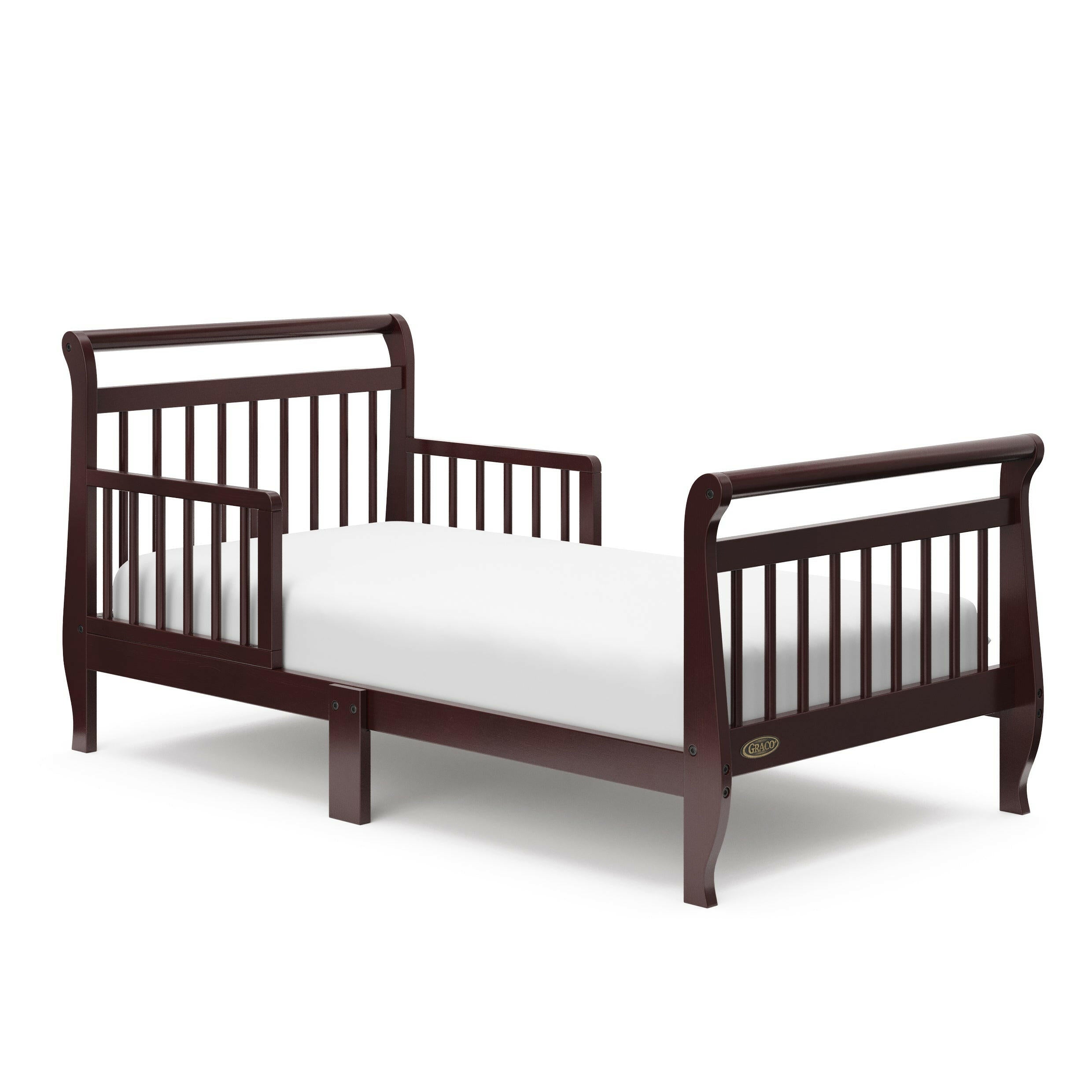 Graco® Classic Sleigh Toddler Bed with Guardrails.