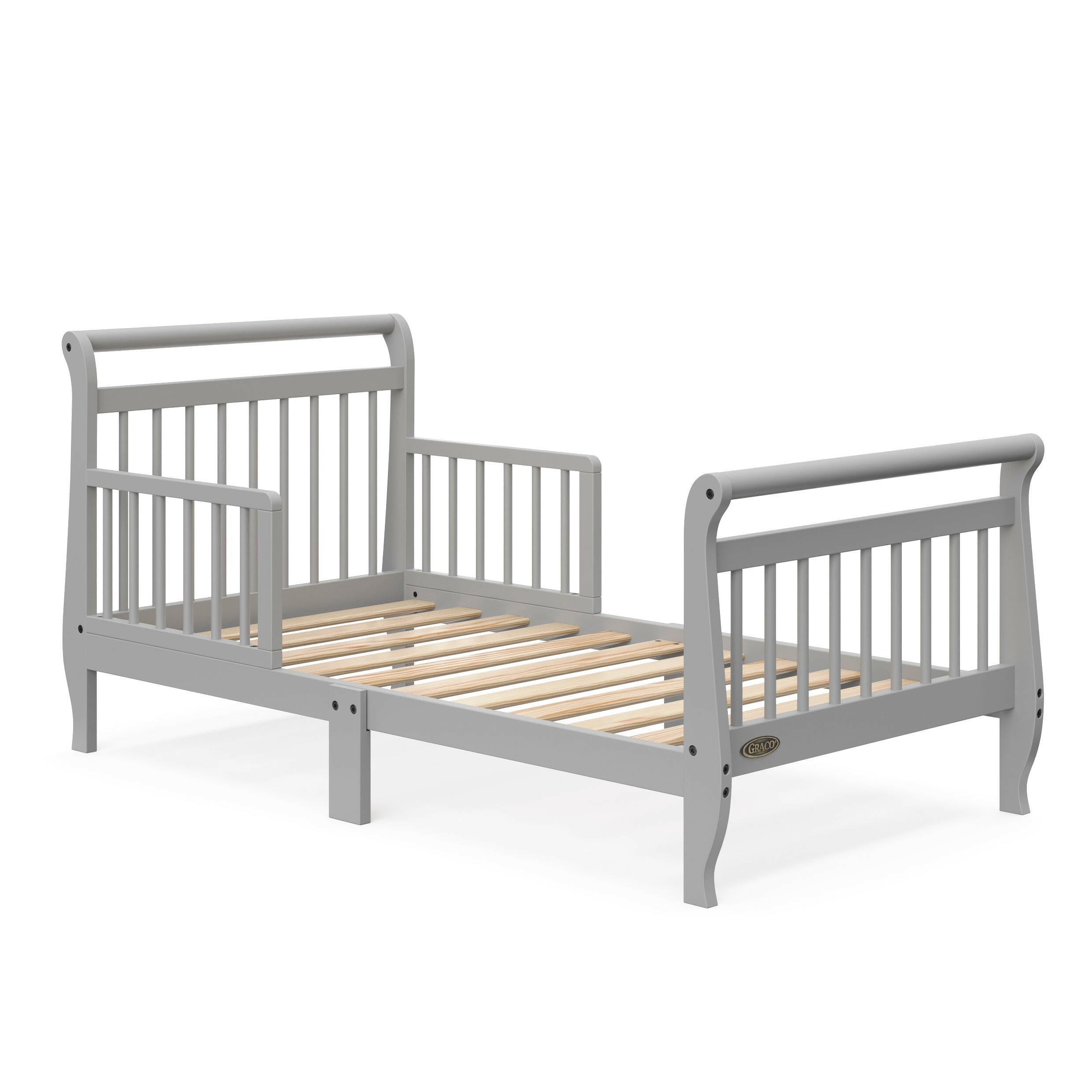 Graco® Classic Sleigh Toddler Bed with Guardrails.