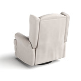 Storkcraft® Serenity Wingback Upholstered Recliner Glider.
