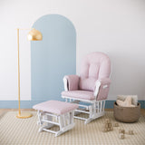 Storkcraft® Premium Hoop® Glider & Ottoman.