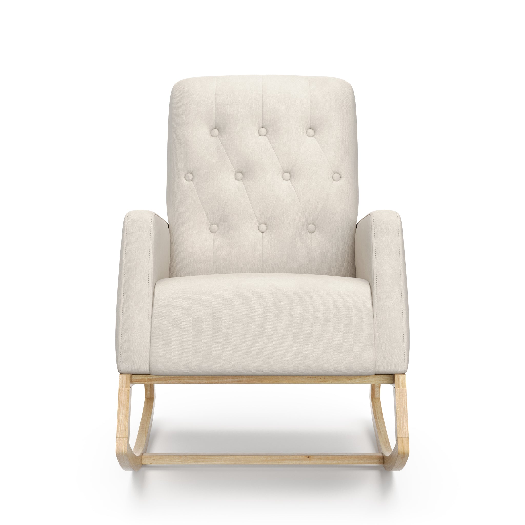 Natural with ivory rocker front view