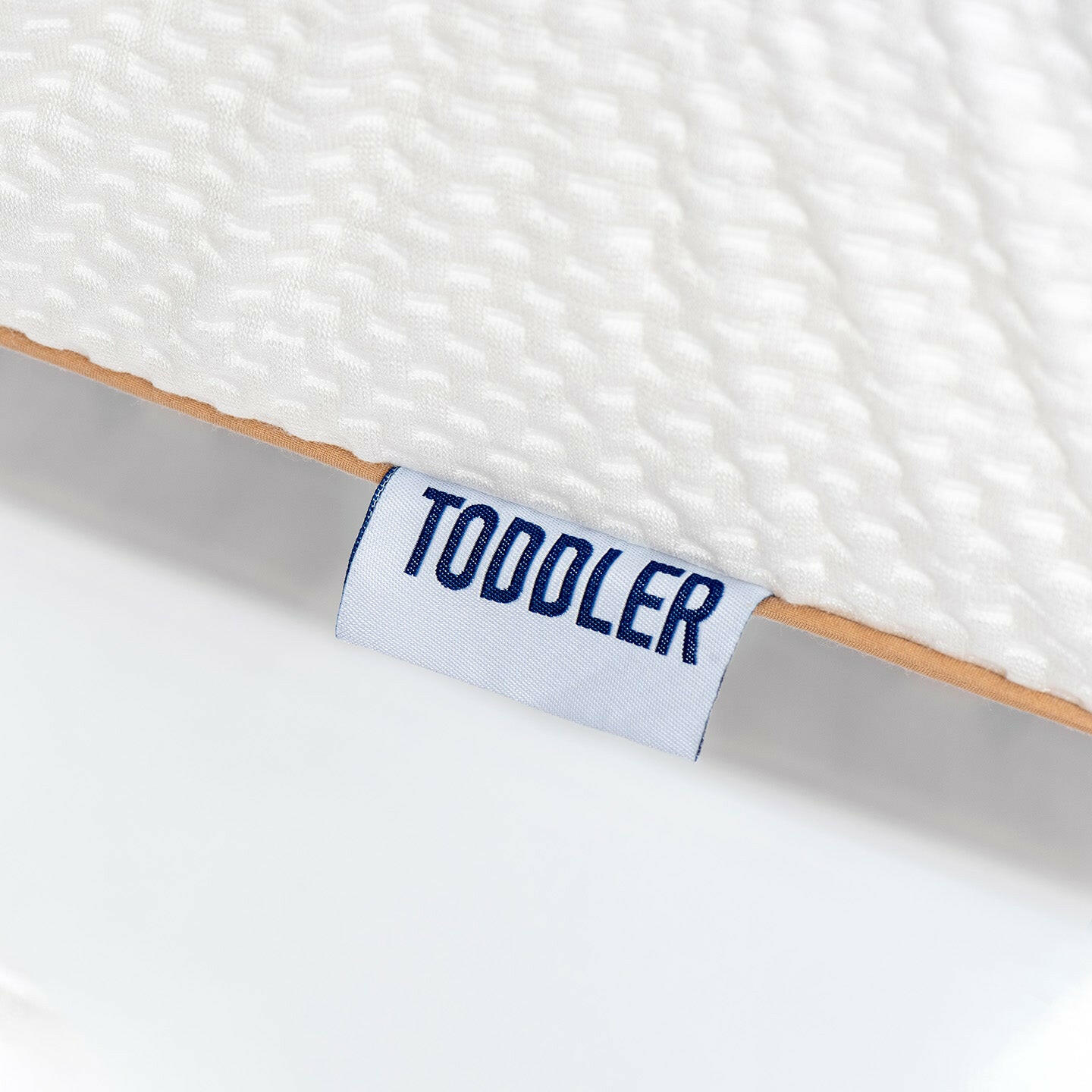 Close-up view of Baby mattress on the toddler side 