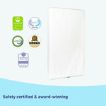 Graco® Dual Comfort 6-Inch Crib and Toddler Mattress.