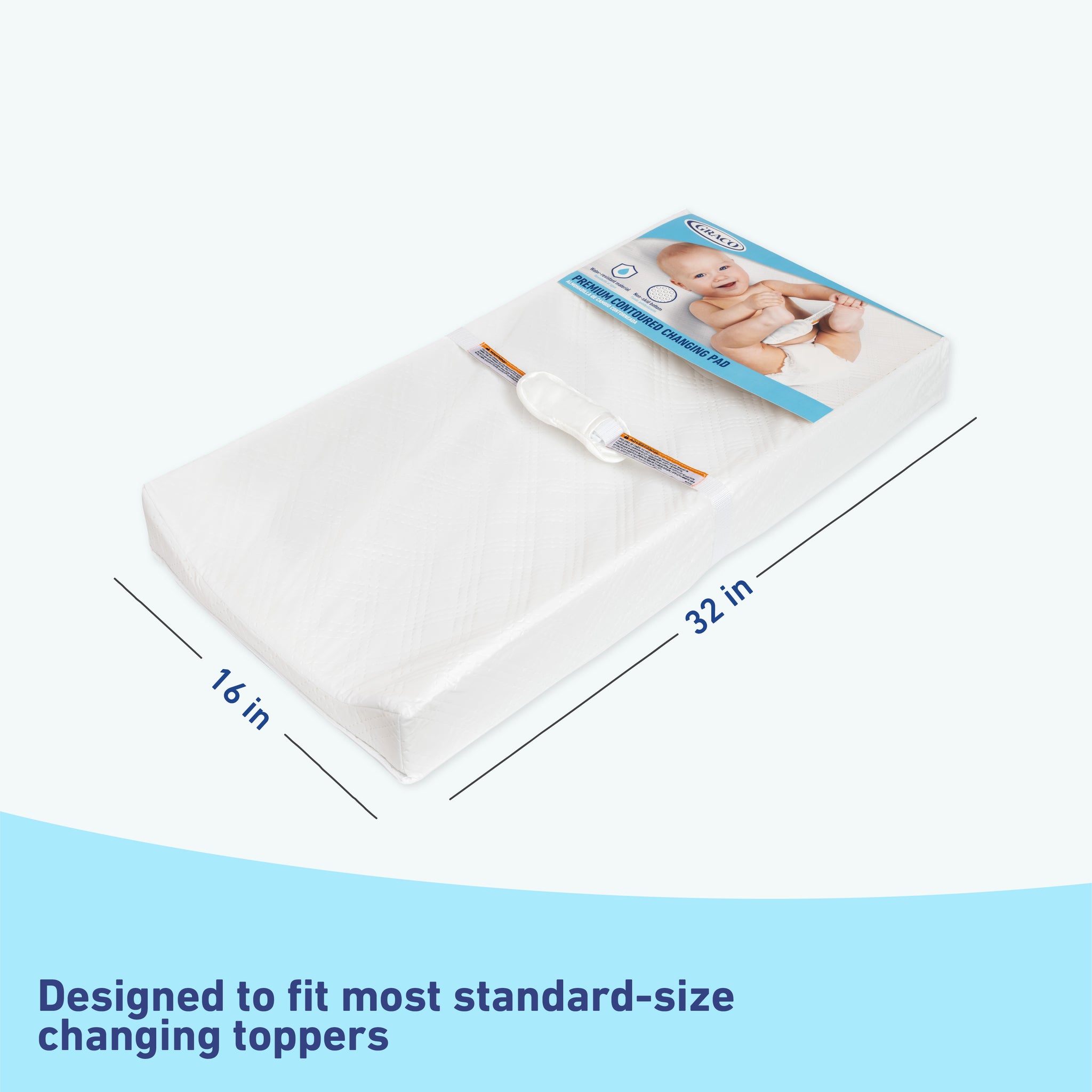 Graco® Premium Contoured Changing Pad – Storkcraft