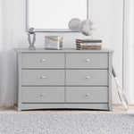 Storkcraft® Crescent 6 Drawer Dresser.