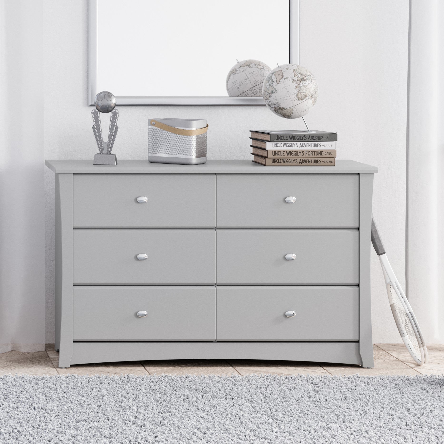 Storkcraft® Crescent 6 Drawer Dresser.