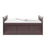 Storkcraft® Marco Island Full Captain's Bed with Trundle Bed.