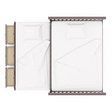 Storkcraft® Marco Island Full Captain's Bed with Trundle Bed.