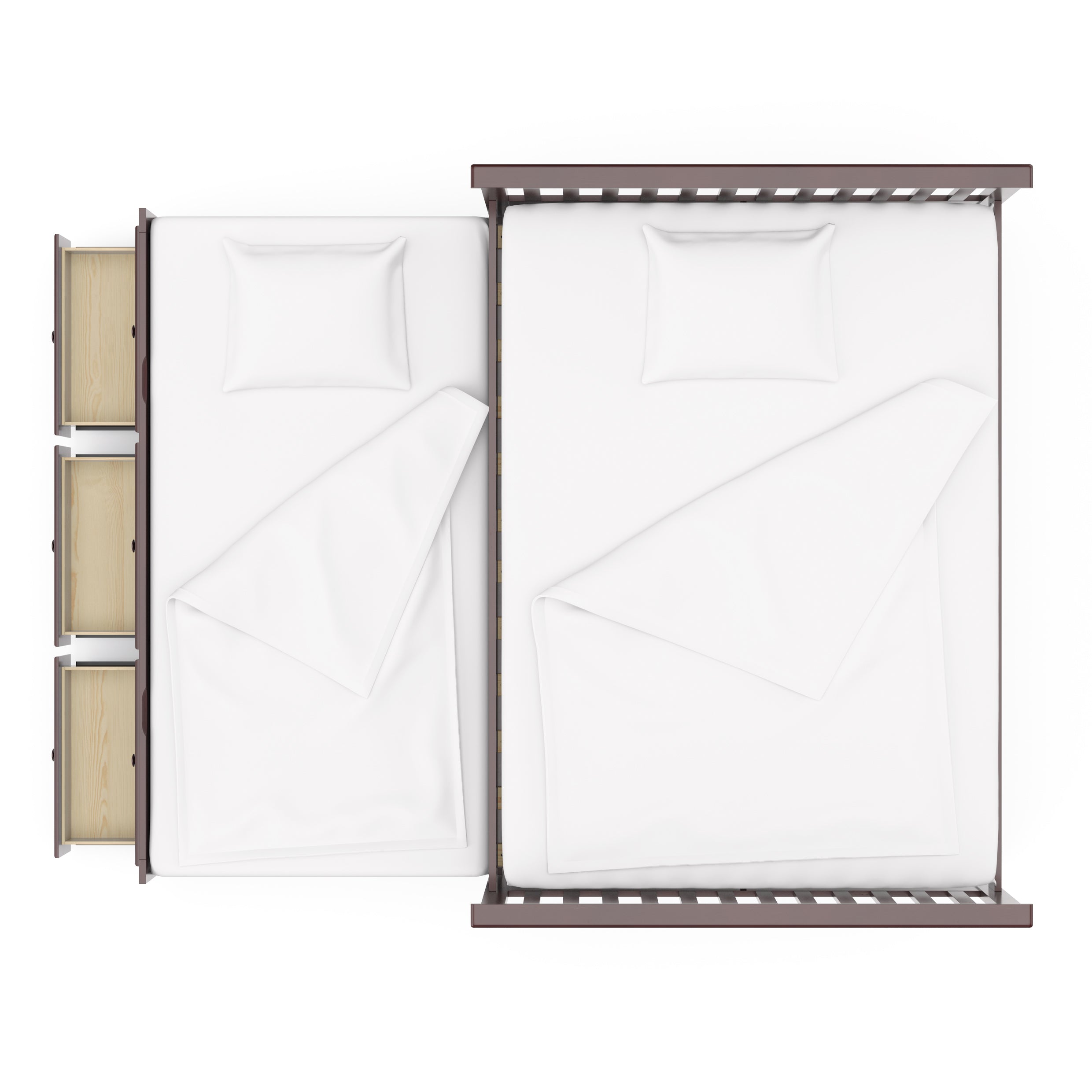 Storkcraft® Marco Island Full Captain's Bed with Trundle Bed.