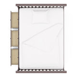 Storkcraft® Marco Island Full Captain's Bed with Trundle Bed.