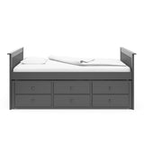 Storkcraft® Marco Island Full Captain's Bed with Trundle Bed.