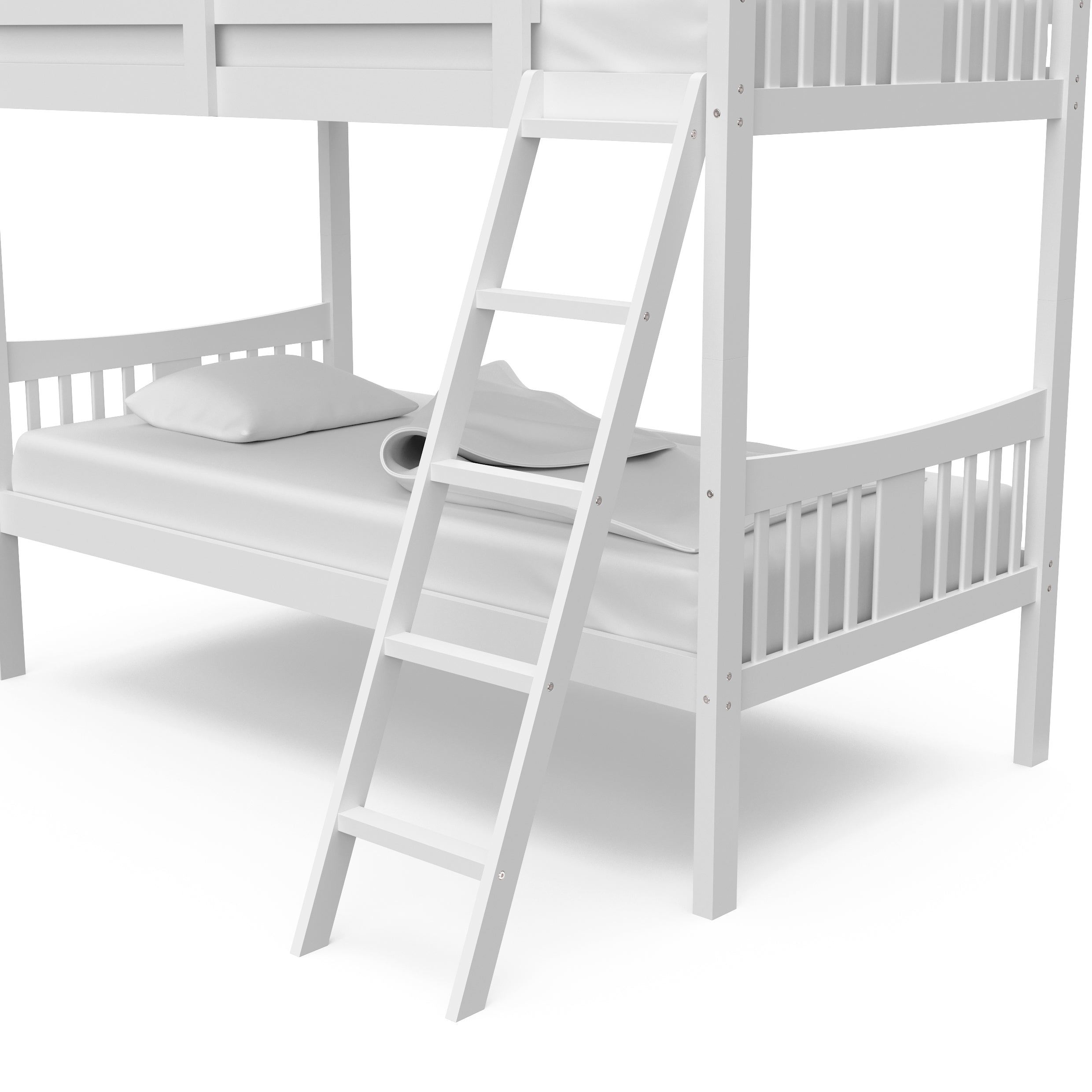 Storkcraft® Caribou Convertible Twin-over-Twin Bunk Bed.