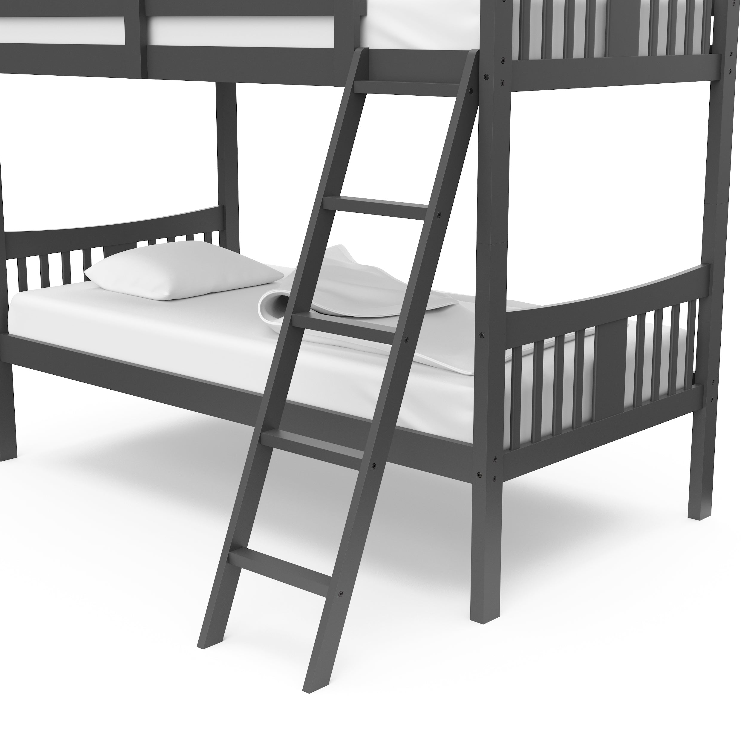 Storkcraft® Caribou Convertible Twin-over-Twin Bunk Bed.