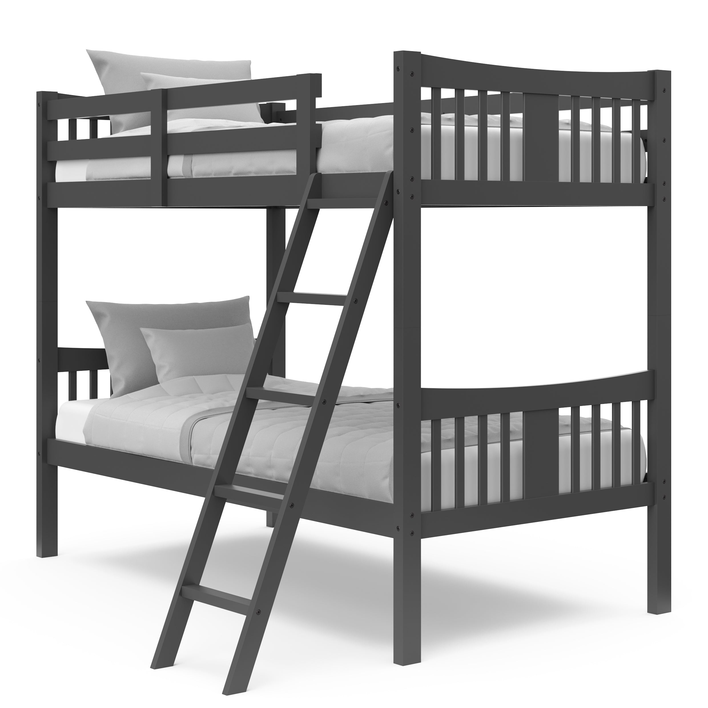 Storkcraft® Caribou Convertible Twin-over-Twin Bunk Bed.